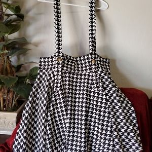 Black and white dress